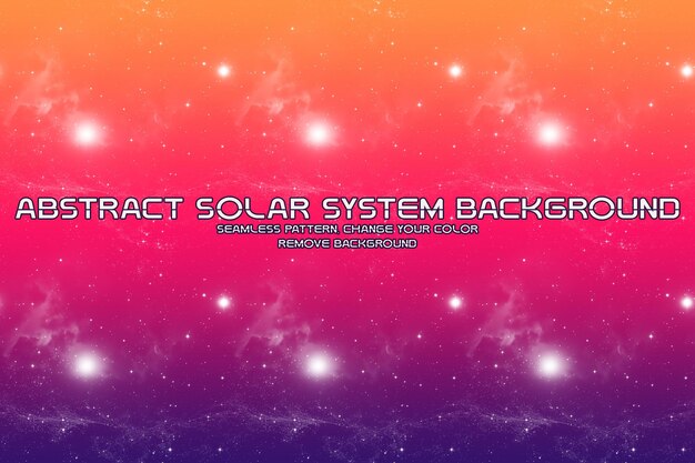 Fondo De Brillo Del Sistema Solar Editable Textura Líquida Minimalista