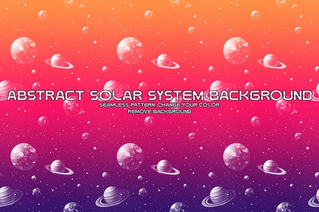 Fondo De Brillo Del Sistema Solar Editable Textura Líquida Minimalista