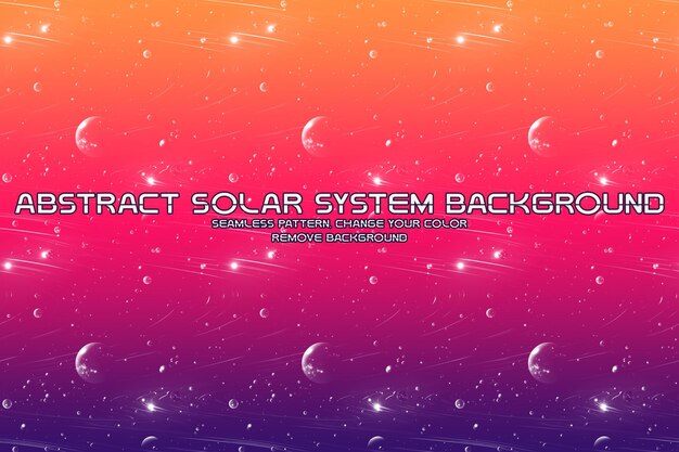 Fondo De Brillo Del Sistema Solar Editable Textura Líquida Minimalista