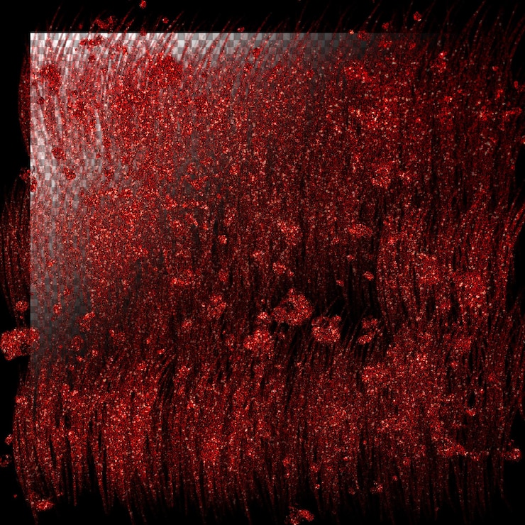 PSD fondo de brillo sobre fondo transparente