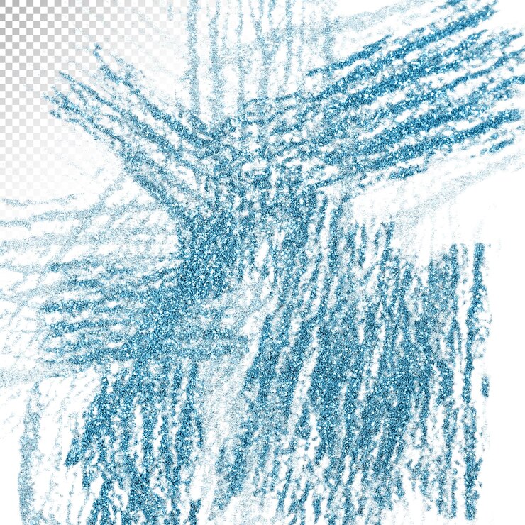 Fondo de brillo sobre fondo transparente