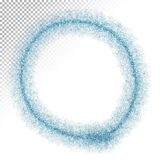 Fondo de brillo sobre fondo transparente