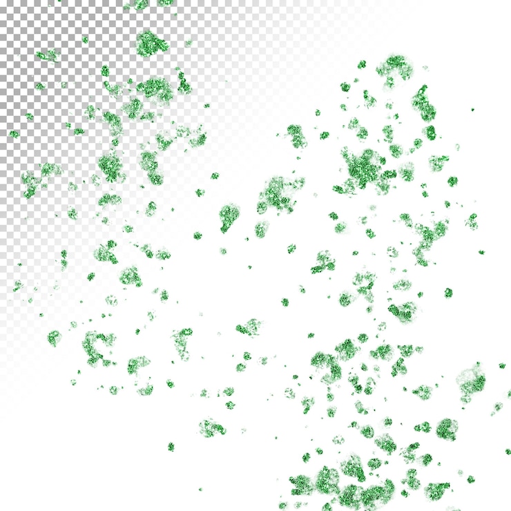 PSD fondo de brillo sobre fondo transparente