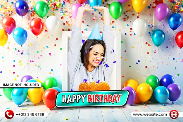 Fondo de celebración de feliz cumpleaños