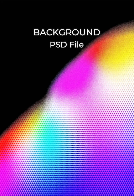 un fondo de color arco iris con un fondo de colores arco ires