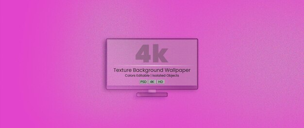 Fondo de color rosa de textura de lujo Rosa suave con banner de estudio de luz de neón 4k HD