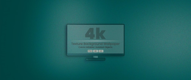 PSD fondo de color verde metálico o azul fondo de pantalla 4k hd para monitor grande