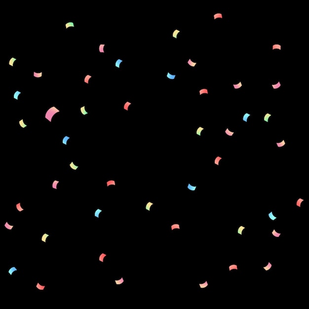 Fondo colorido del confeti