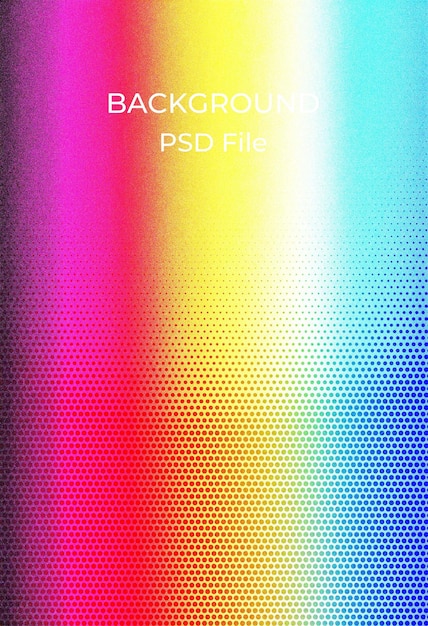 un fondo colorido con un fondo de color arco iris