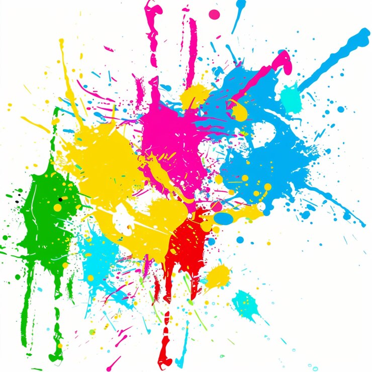 un fondo colorido con un fondo colorado con muchos colores y colores diferentes