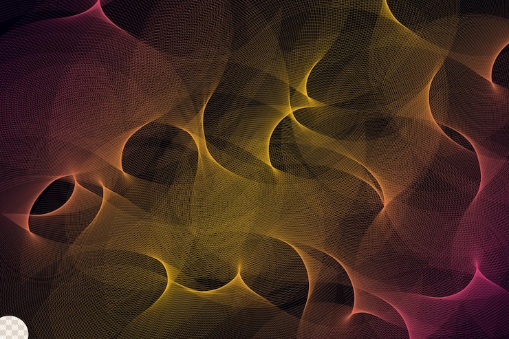 PSD fondo colorido de la onda