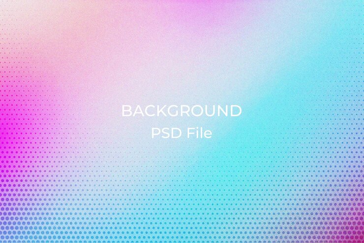 PSD un fondo colorido con las palabras de vuelta a la cámara