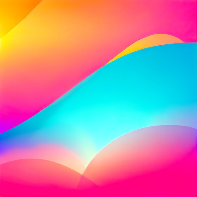 Un fondo colorido con un patrón de onda colorido