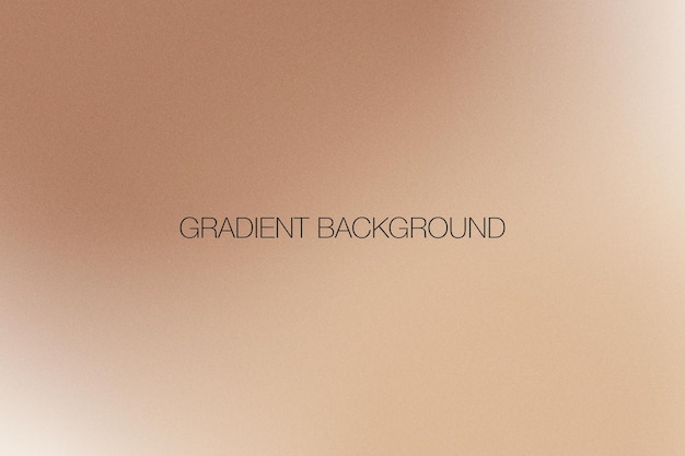 Fondo degradado abstracto desnudo y beige con textura granulada PSD