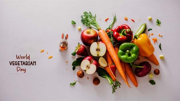 Fondo del día mundial vegano