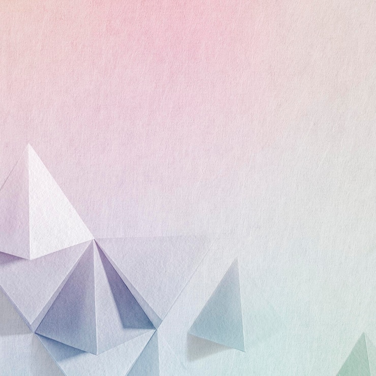 PSD fondo de diseño de artesanía de papel geométrico