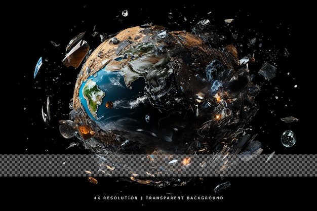 fondo de dispersión espacial de los planetas