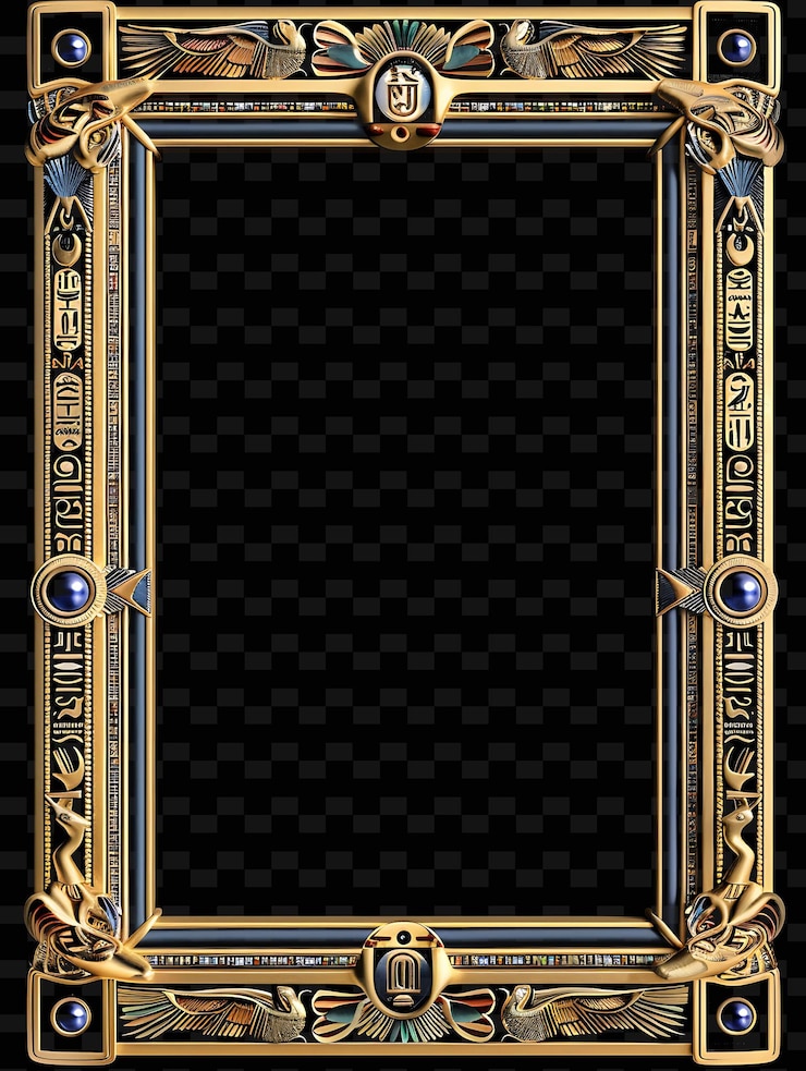 PSD un fondo dorado y negro con un marco negro y dorado