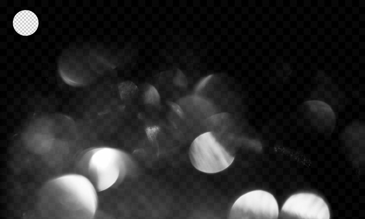 PSD fondo de efecto de luces bokeh.