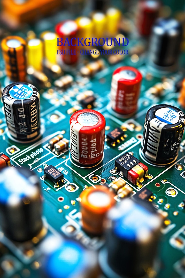 PSD fondo de electrónica