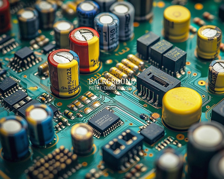 PSD fondo de electrónica