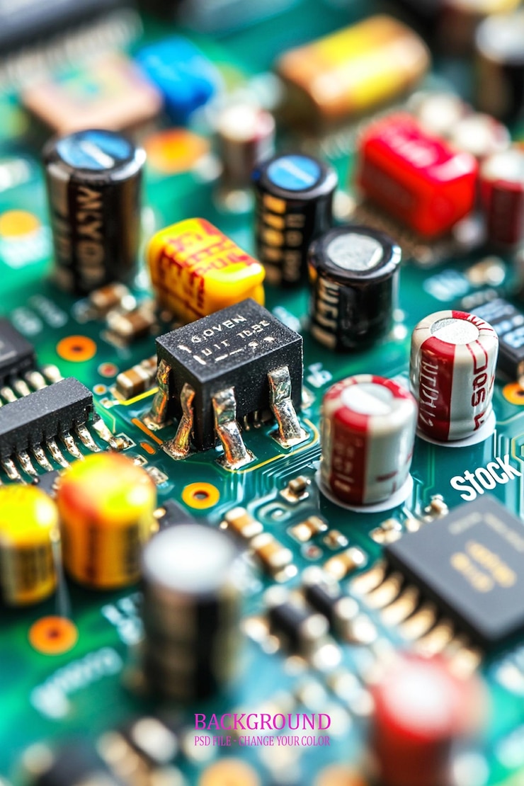 PSD fondo de electrónica