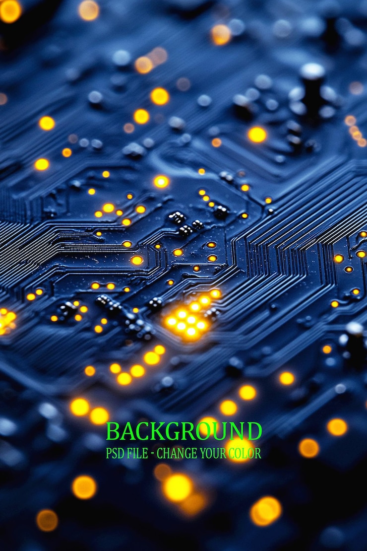 PSD fondo de electrónica