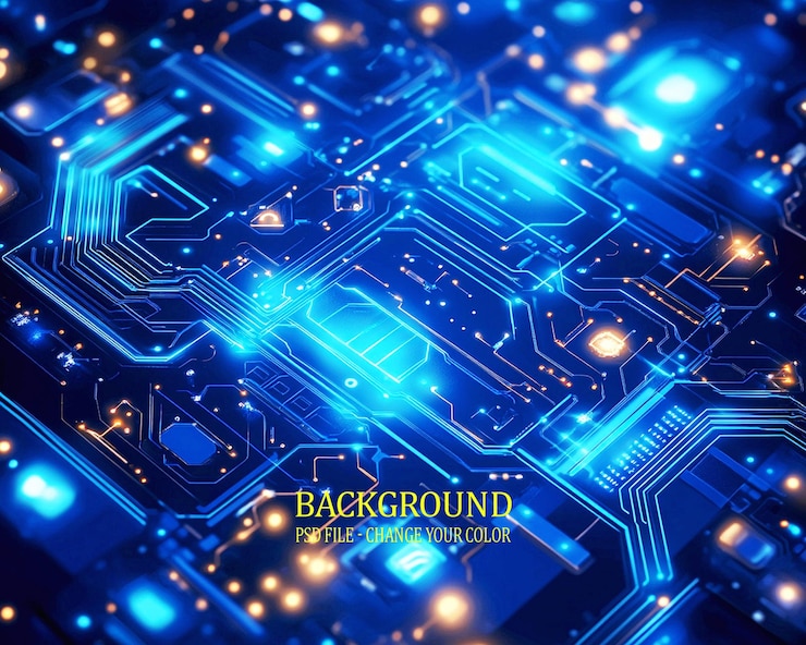 PSD fondo de electrónica