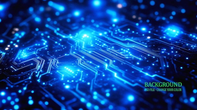 Fondo de electrónica