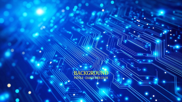Fondo de electrónica