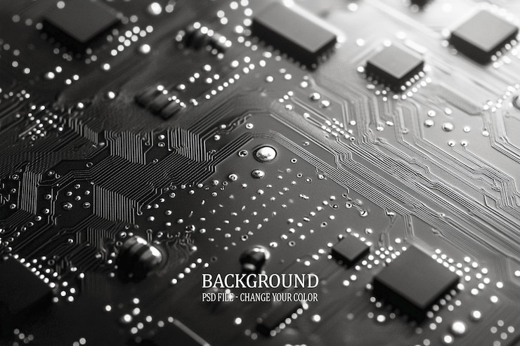 PSD fondo de electrónica