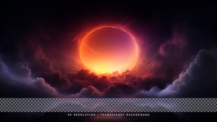 PSD fondo espacial
