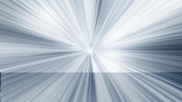Fondo de estallido de luz abstracto con un sutil gradiente gris y un estandarte horizontal en la parte inferior