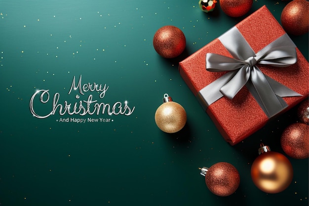 Fondo feliz Navidad y año nuevo