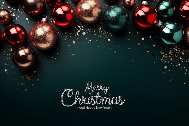Fondo feliz Navidad y año nuevo
