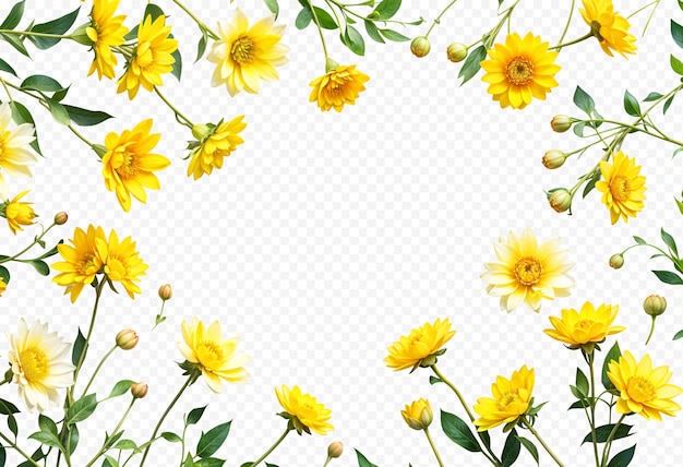 Fondo de flor amarilla