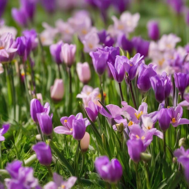 PSD fondo de flores de primavera