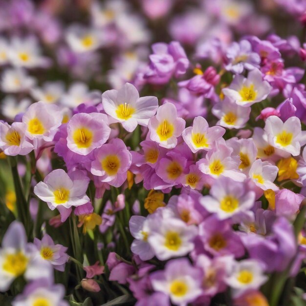 PSD fondo de flores de primavera