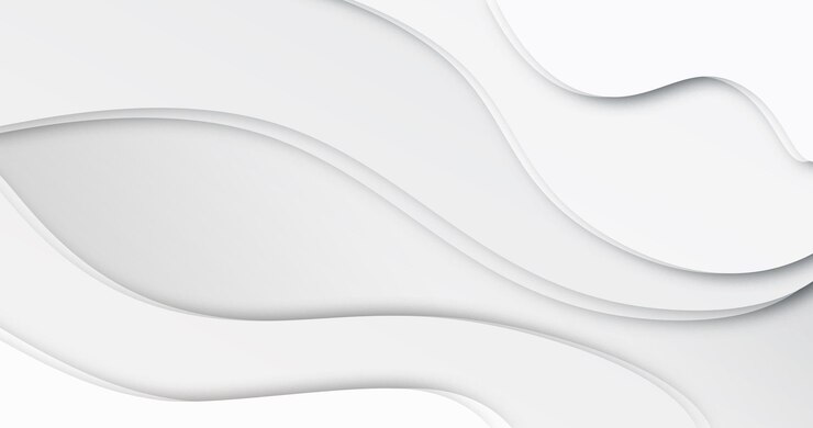 PSD fondo de formas abstractas blancas modernas psd, papel tapiz de escritorio horizontal, fondo panorámico 4k
