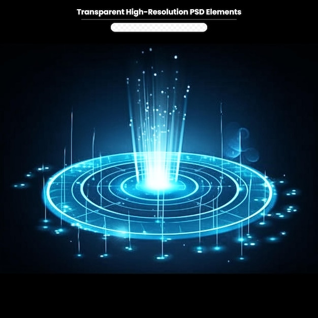 PSD fondo futurista del circuito tecnológico