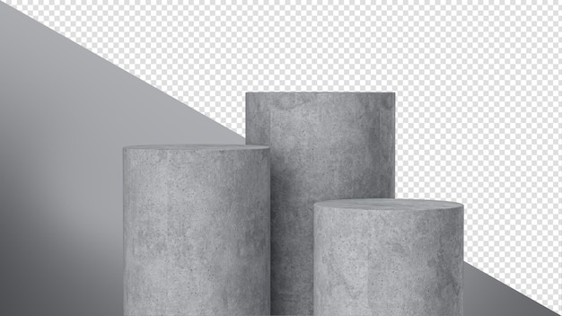 Fondo geométrico abstracto gris y plateado escaparate banner negocio cosmético Producto