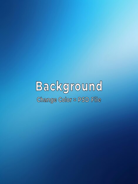 El fondo de gradiente azul abstracto de PSD se ve como un papel tapiz azul de textura borrosa moderno