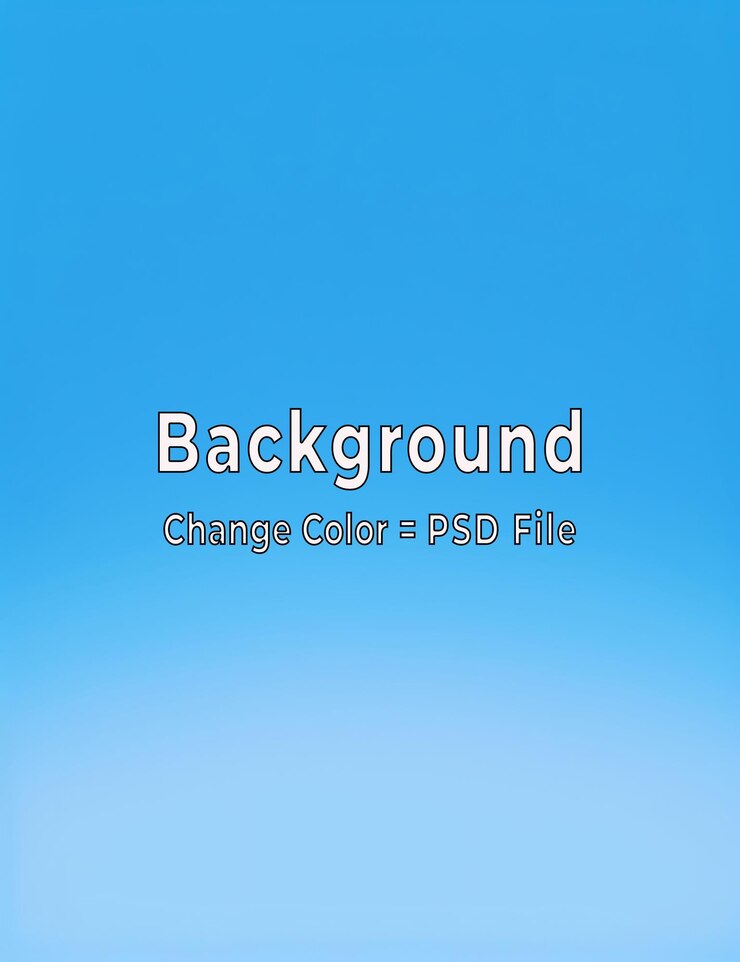 PSD el fondo de gradiente azul abstracto de psd se ve como un papel tapiz azul de textura borrosa moderno