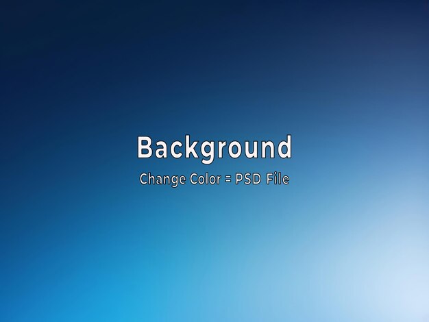 El fondo de gradiente azul abstracto de PSD se ve como un papel tapiz azul de textura borrosa moderno