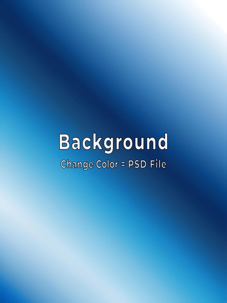 PSD el fondo de gradiente azul abstracto de psd se ve como un papel tapiz azul de textura borrosa moderno
