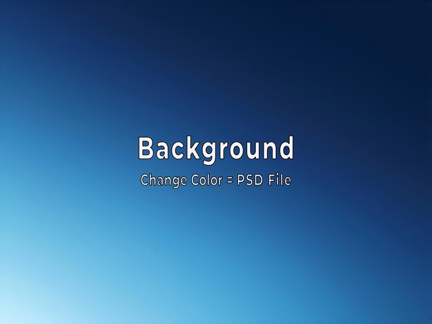 El fondo de gradiente azul abstracto de PSD se ve como un papel tapiz azul de textura borrosa moderno