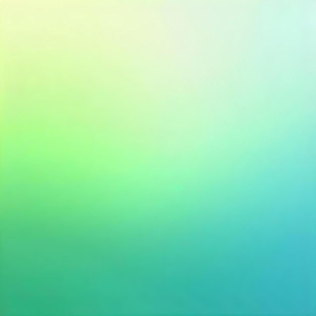 Un fondo de gradiente borroso en transición de verde claro a azul claro Holograma Gradiente de fondo