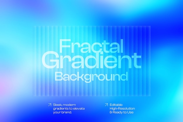 Fondo de gradiente fractal