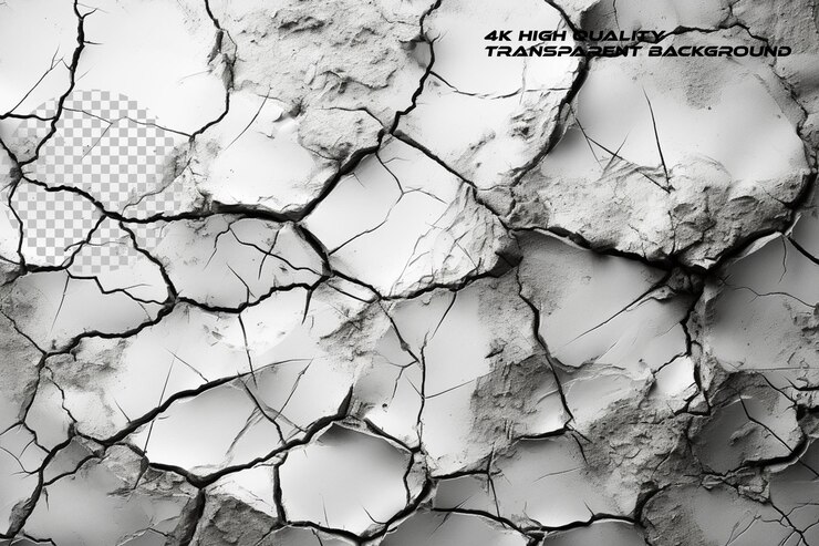 PSD fondo grunge para el diseño en fondo transparente
