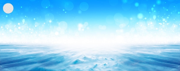 Fondo de invierno borroso